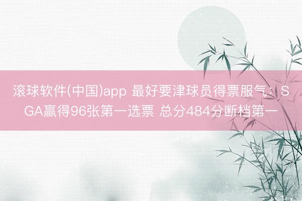 滚球软件(中国)app 最好要津球员得票服气：SGA赢得96张第一选票 总分484分断档第一