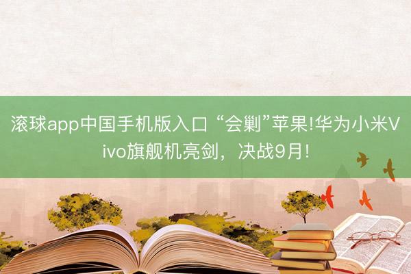 滚球app中国手机版入口 “会剿”苹果!华为小米Vivo旗舰机亮剑，决战9月!