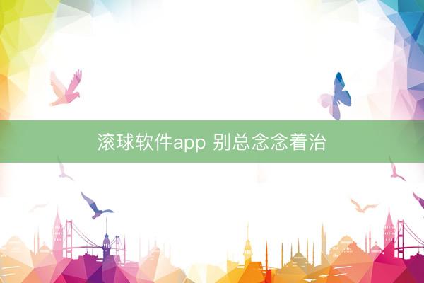 滚球软件app 别总念念着治