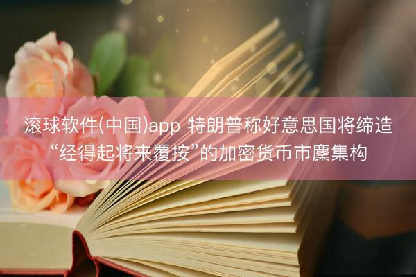 滚球软件(中国)app 特朗普称好意思国将缔造“经得起将来覆按”的加密货币市麇集构